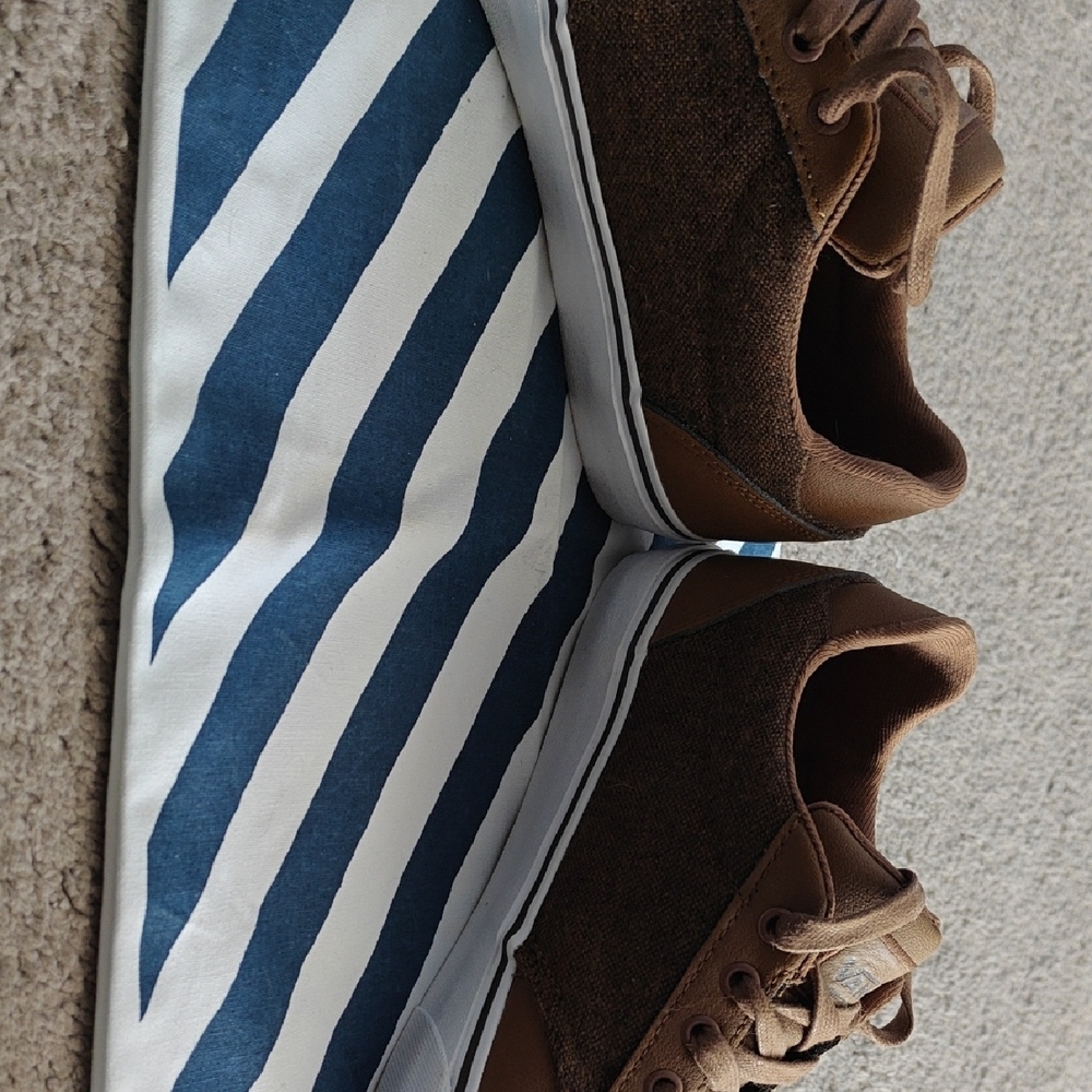 Vans Men's Tan and Brown Sneakers - Picture 4 of 6